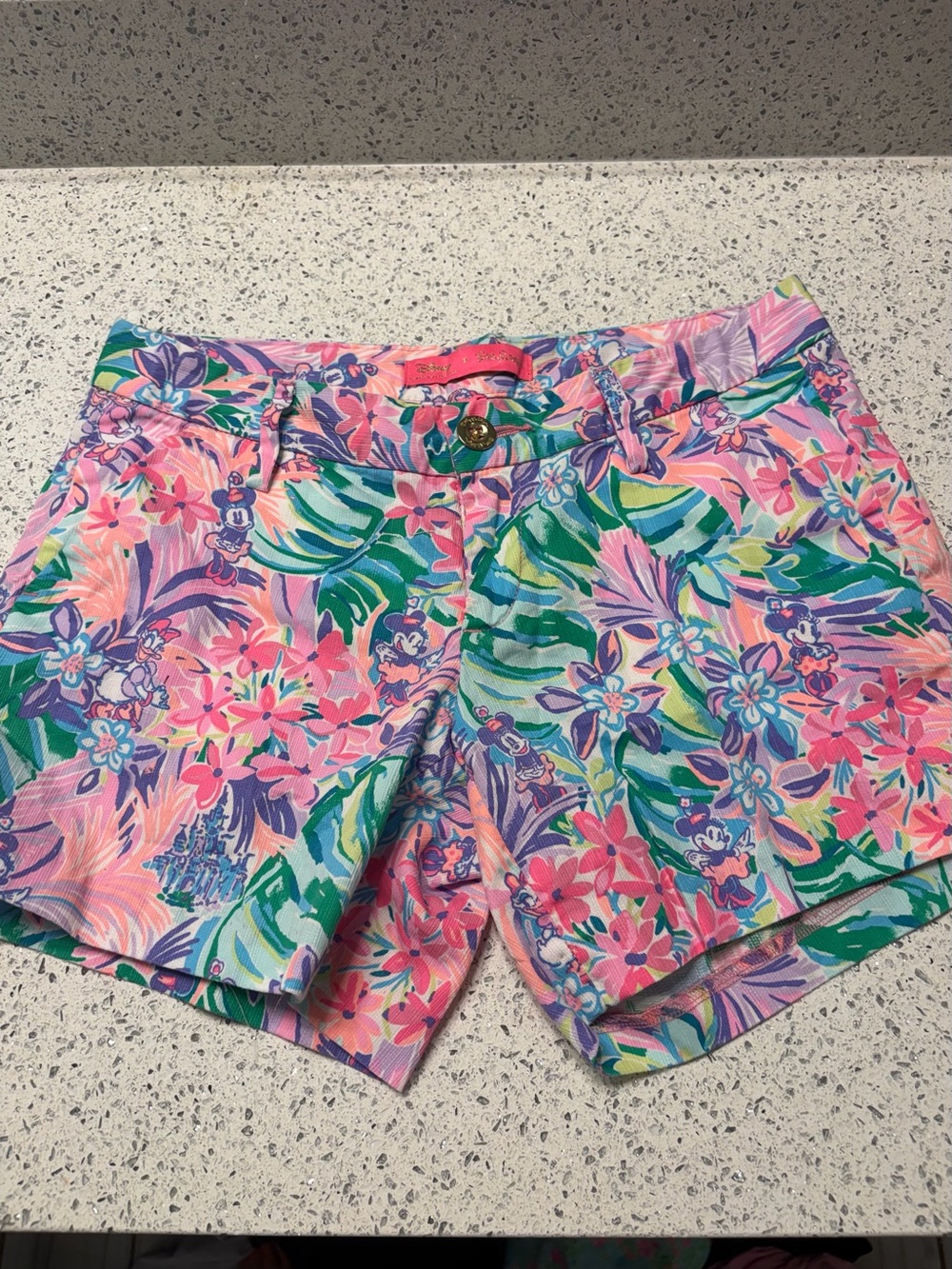 Lily Pulitzer X Disney shorts